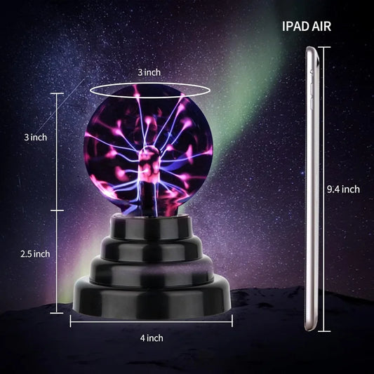 LED Touch Plasma Ball
