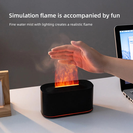 LED Flame Diffuser Humidifier